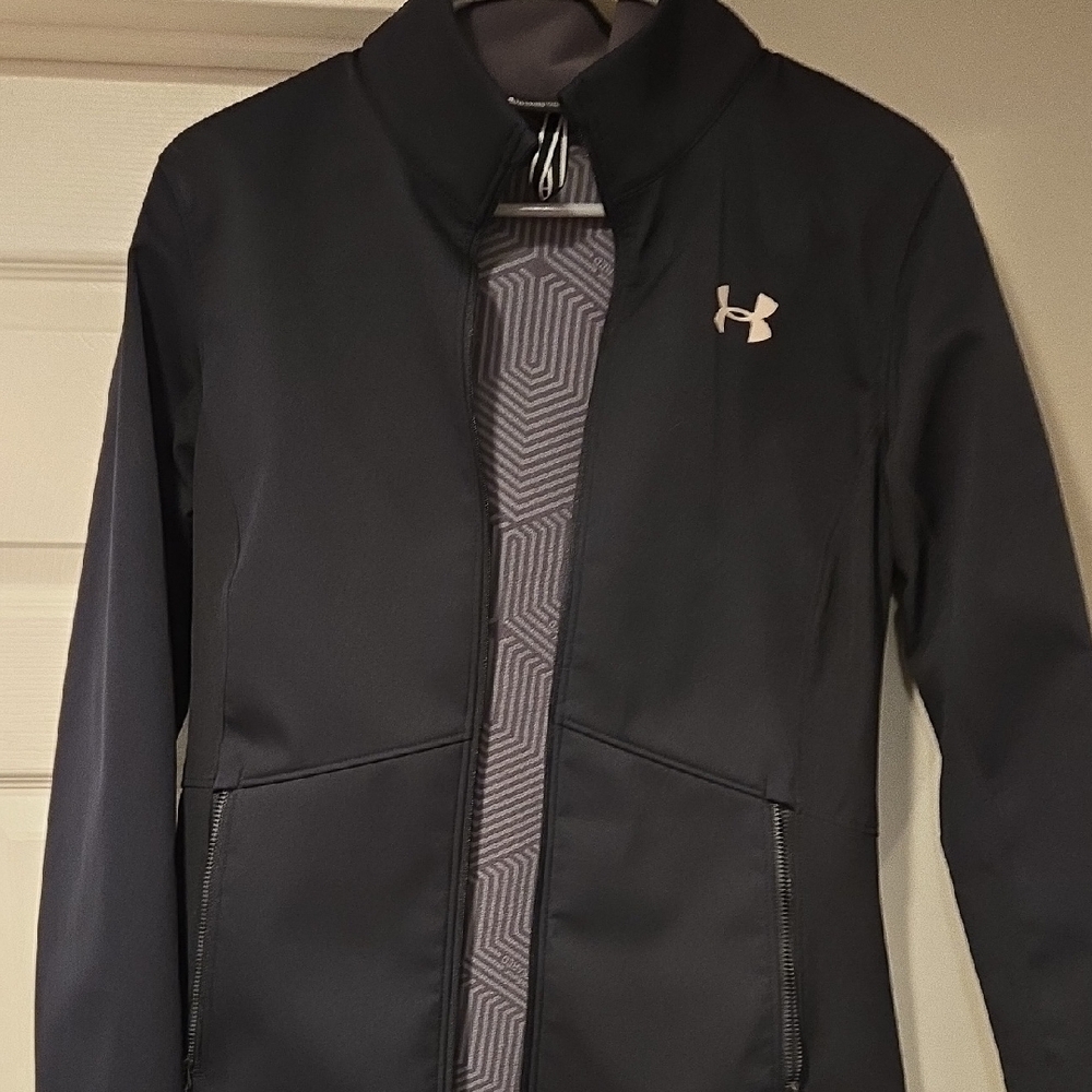 Under Armour Black Full-Zip Jacket